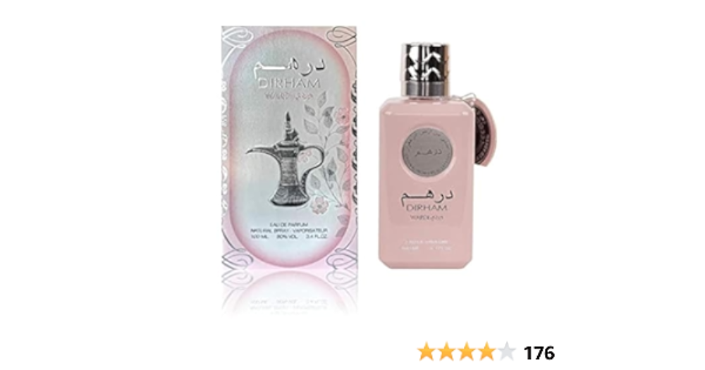 Dirham Wardi Eau de Parfum – 100ML By Ard Al Zaafaran