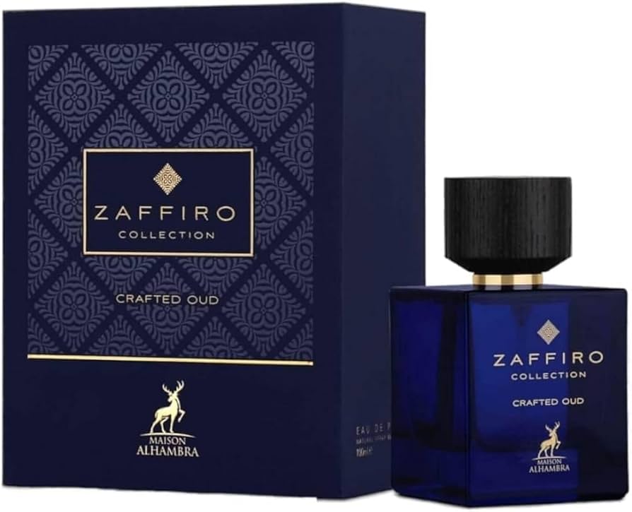 Crafted Oud Zaffiro Collection Eau De Parfum 100ml By Maison Alhambra