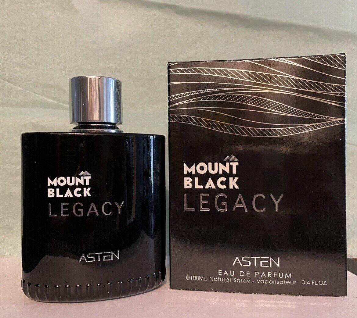 Mount Black Legacy Eau De Parfum – 100ml By Asten