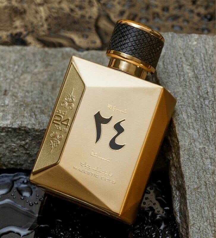 Oud 24 hours Majestic Gold EDP Arabian Spray Perfume 100ML By Ard al Zaafaran