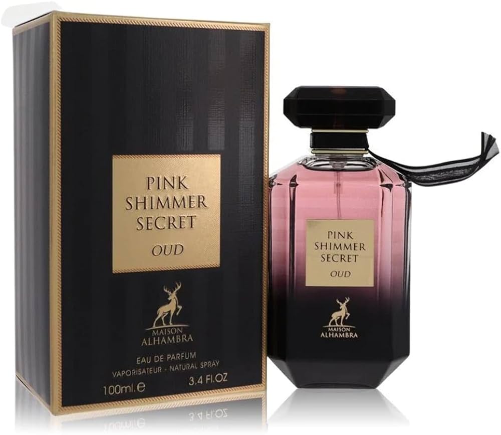 Pink Shimmer Secret Oud 100ml By Maison Alhambra