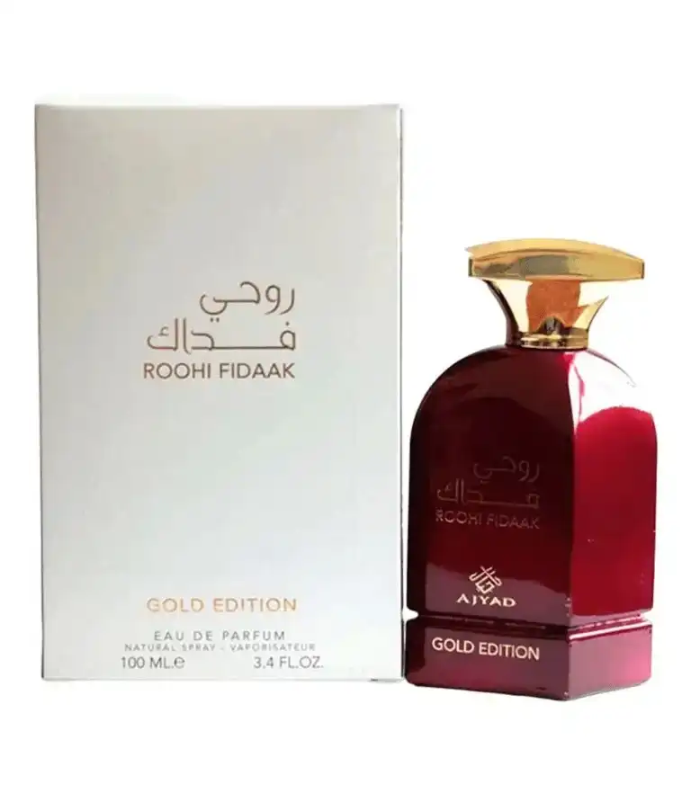 Roohi Fidak Gold Edition Eau de Parfum 100ML by Ajyad