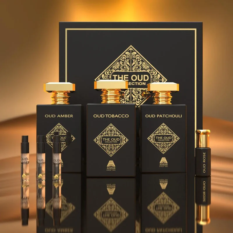 The Oud Collection Gift Set by Anfar - Exclusive Assortment of Premium Oud Fragrances