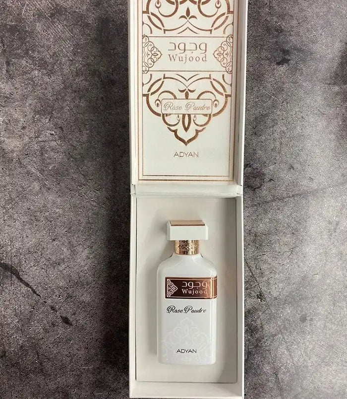 Wujood Rose Paudre EDP 100 ML by Adyan