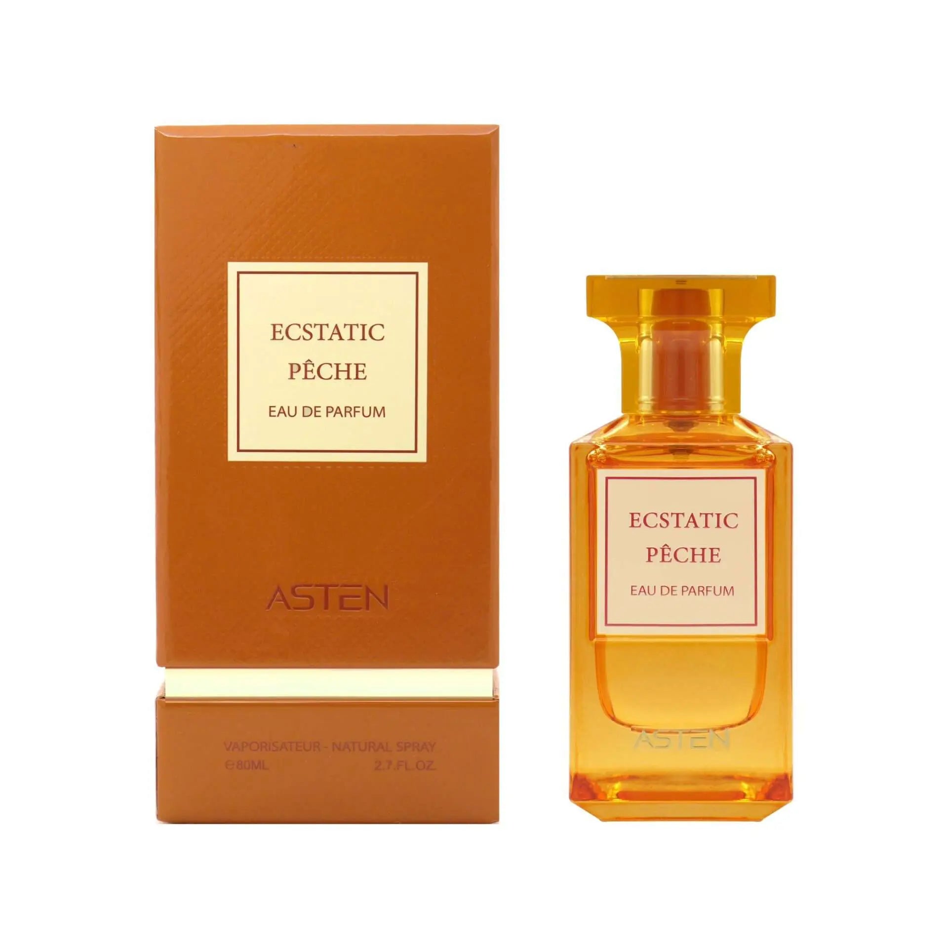 Ecstatic Peche Luxury EDP - Premium Peach & Vanilla Eau de Parfum, 80ml